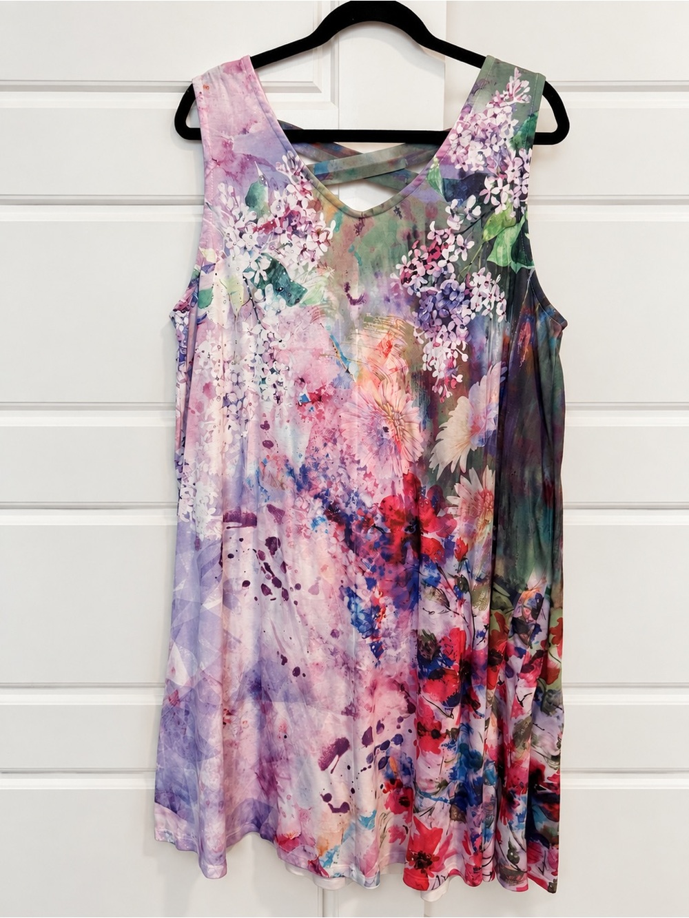 Time and Tru Floral Pajama Gown XL 16-18